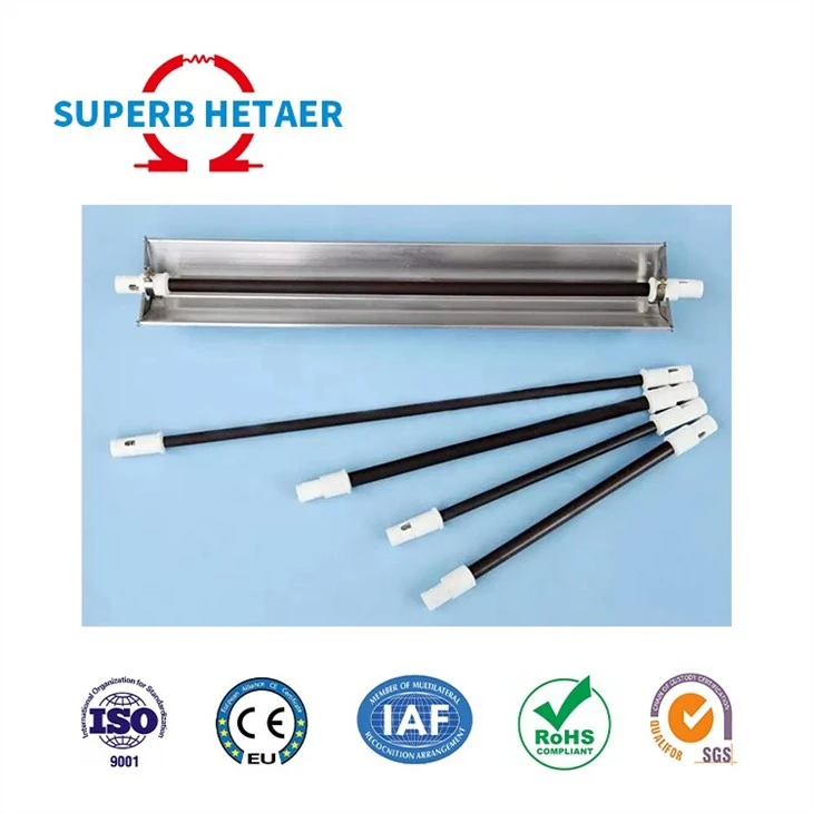 High Efficiency Blackbody Tube Heater Far Infrared Ceramic Electric Tube Heater