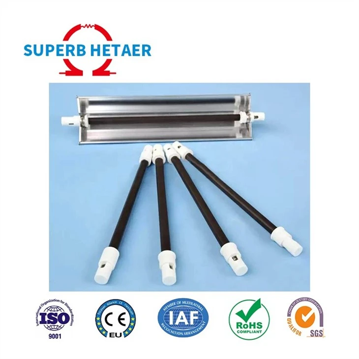 High Efficiency Blackbody Tube Heater Far Infrared Ceramic Electric Tube Heater