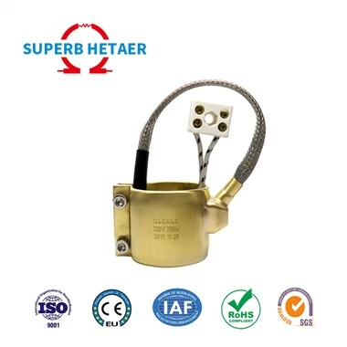 Messingbandverwarmer voor blaasvormmachines