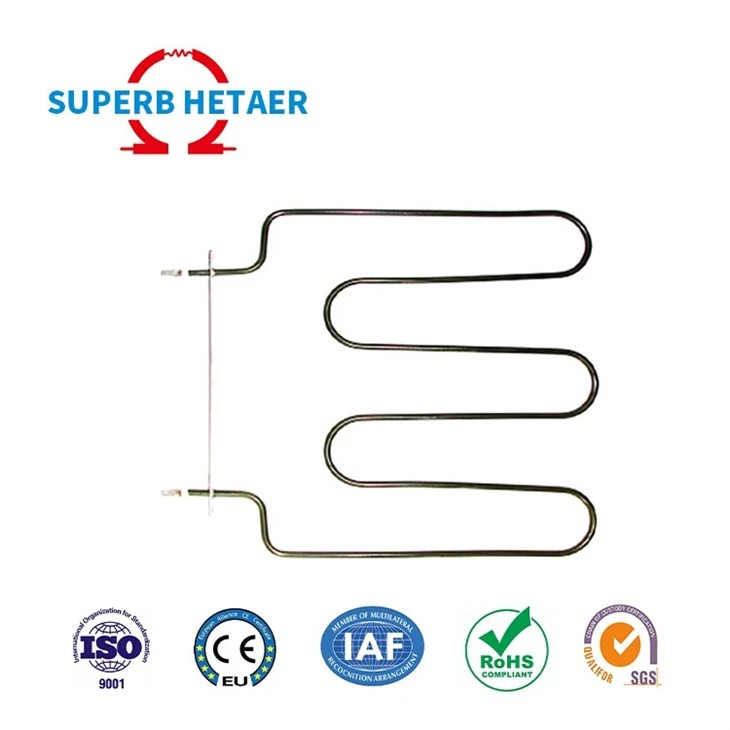 120V 750w Flexible Stainless Steel Hot Runner Manifold Tubular Heater