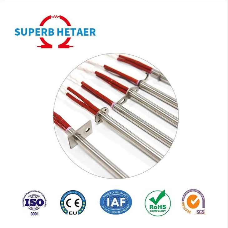 Cartridge Heater With Square Flange